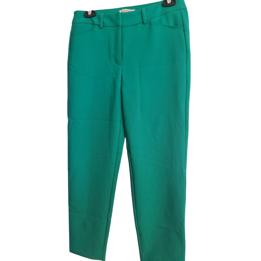Nanette‎ Lepore / Straight Lowrise Pants / Size 4 / Green